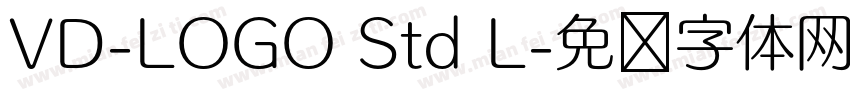VD-LOGO Std L字体转换